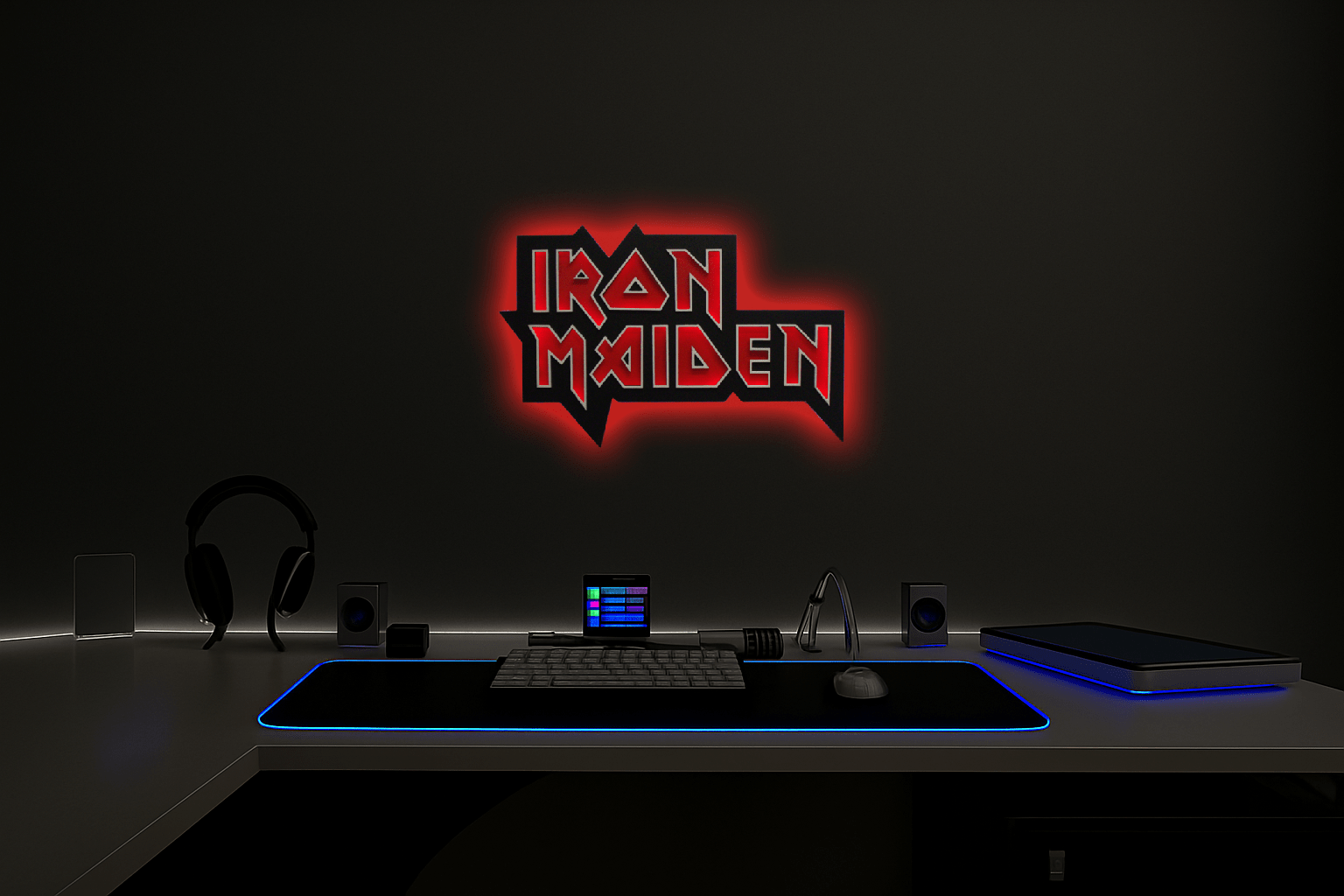 IRON MAIDEN LED LIGHT Φωτιστικo Τοιχου - Image 2