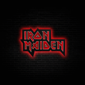 IRON MAIDEN LED LIGHT Φωτιστικo Τοιχου