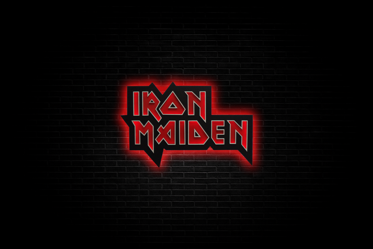 IRON MAIDEN LED LIGHT Φωτιστικo Τοιχου