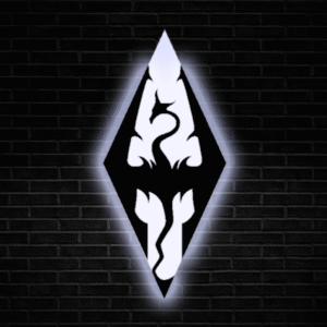 Φωτιστικό Τοίχου Skyrim Elder Scrolls