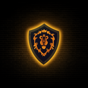 World Of Warcraft Alliance-Wall Light-Φωτιστικο Τοιχου