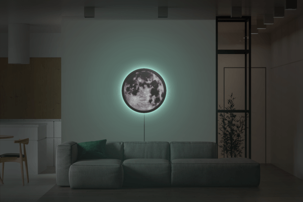 Φωτιστικό Τοίχου Φεγγάρι-Moon Wall Light