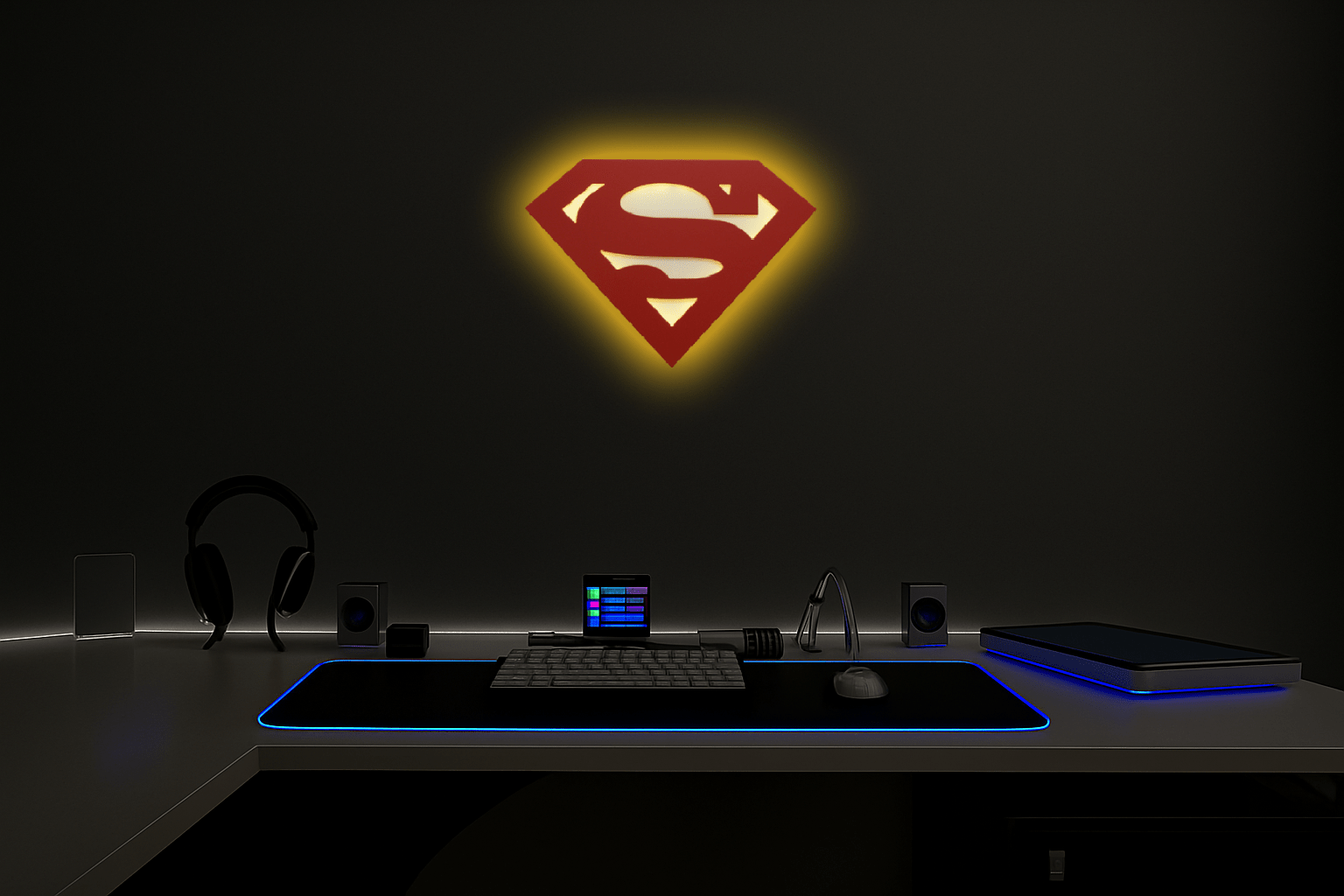 Superman Wall Light-Φωτιστικό Τοίχου - Image 2