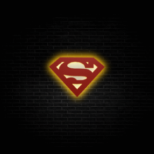 Superman Wall Light-Φωτιστικό Τοίχου